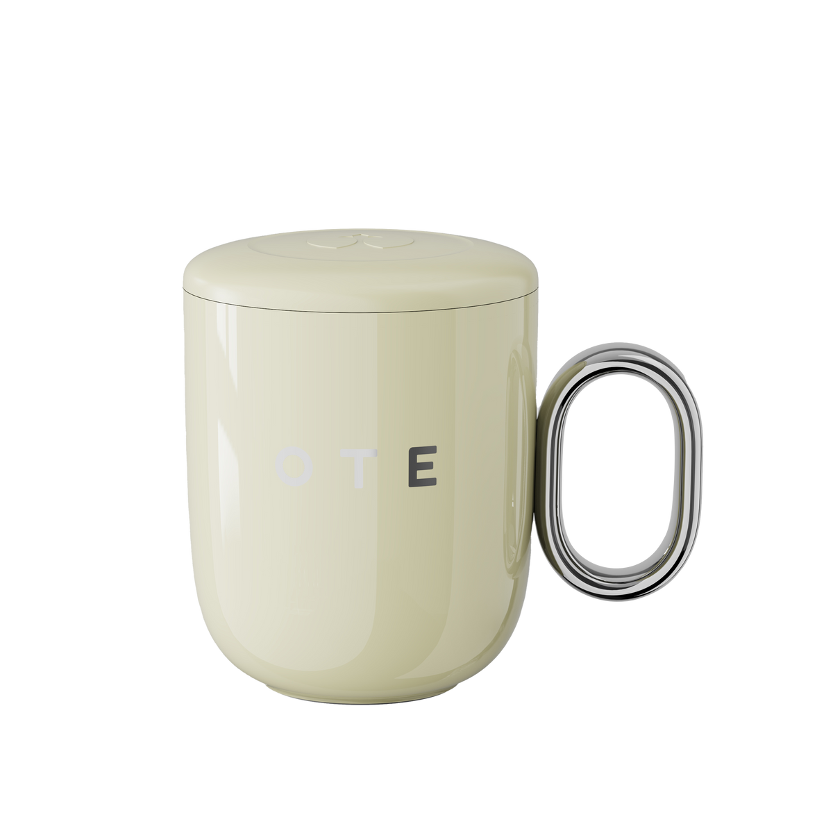 OTE Kahvamuki kahvalla, 12oz/8oz (350/220ml) eristetty ruostumattomasta teräksestä valmistettu kahvimuki matkakäyttöön, kaksiseinäinen uudelleenkäytettävä kahvikuppi